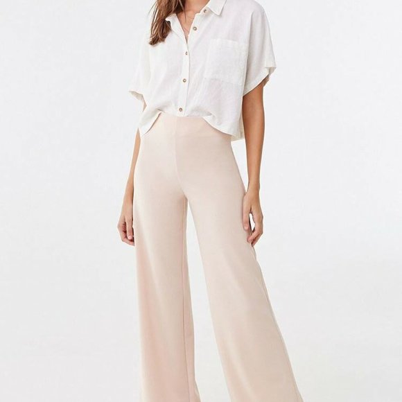 High-Rise Wide Leg Pants - Picture 4 of 4